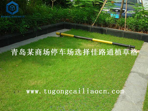 青岛某商场停车场选择佳路通植草格 青岛某商场停车场选择佳路通植草格
