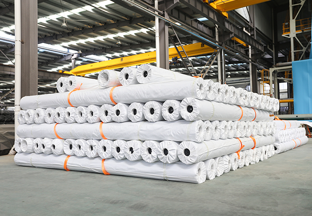 泰安佳路通10米宽新型土工膜设备在新厂正式投产运
