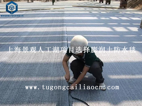 上海景观人工湖项目选择膨润土防水毯产品