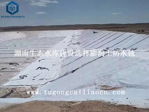 湖南生态水库建设选择膨润土防水毯
