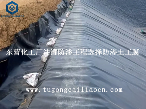 东营化工厂油罐防渗工程选择防渗土工膜