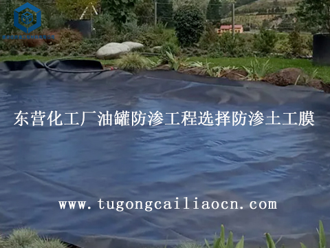 东营化工厂油罐防渗工程选择防渗土工膜